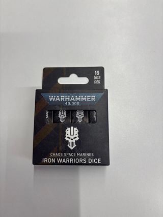 Dados Warhammer 40,000 Chaos Space Marines