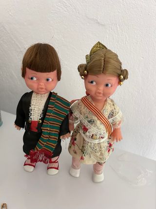 Muñecas Regionales con sus vestidos típicos