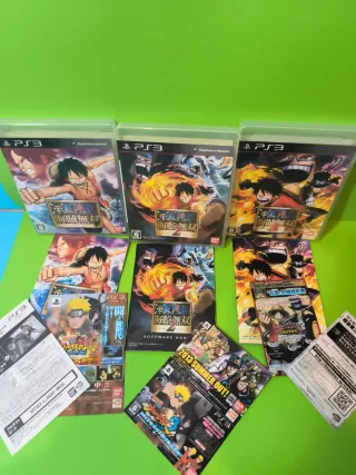Pack Juegos One Piece PS2/PS3/DS
