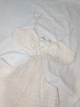 Mono corto encaje mujer talla S