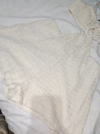 Mono corto encaje mujer talla S