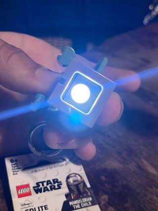 Lote 5 Llaveros luminosos Grogu Baby Yoda LEGO