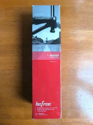 Trípode Manfrotto befree con rótula