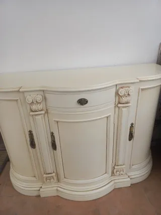 Recibidor madera antiguo