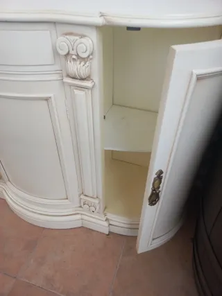 Recibidor madera antiguo