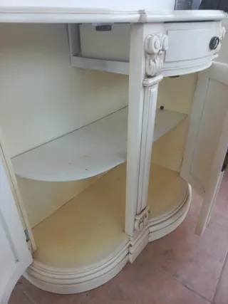 Recibidor madera antiguo