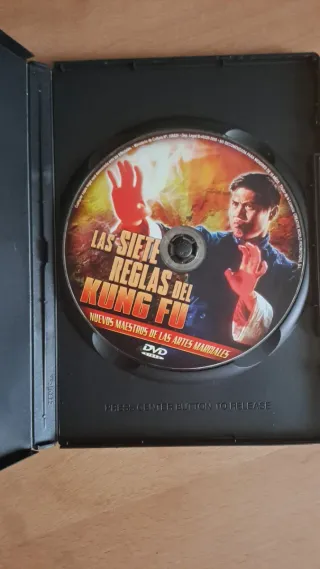 DVD Las Siete Reglas del Kung Fu