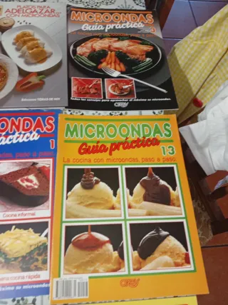 GUÍA práctica microondas: p. : il,lote 2€