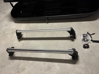 Baúl portaequipajes AUDI original 405L + 2 barras