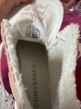 Zapatillas Converse Mujer Talla 38 Rosa