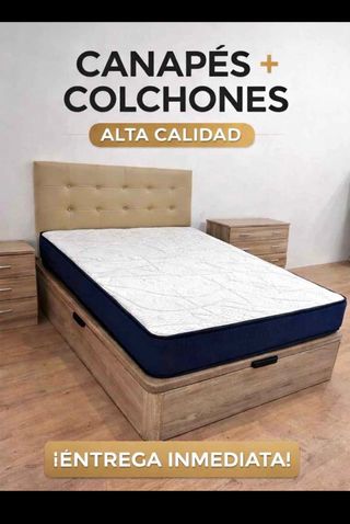 Canapé y Colchón Oferta