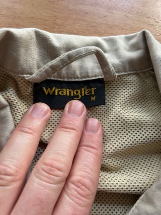 Chaqueta Harrington Wrangler Beige