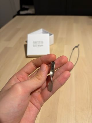 Collana Maison Margiela Argento