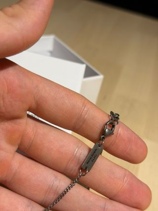 Collana Maison Margiela Argento