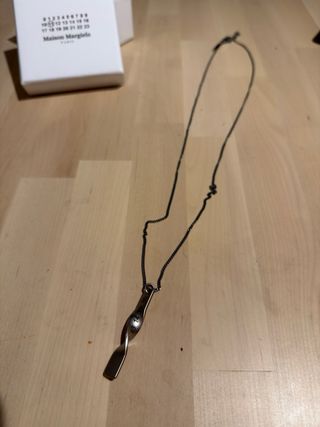 Collana Maison Margiela Argento