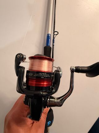 Caña KALI INDIANA + Carrete SHIMANO SIENNA C3000