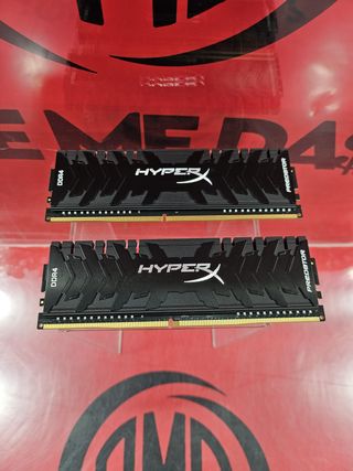Pack 2 Memorias Ram HyperX Predator 16 GB DDR4.