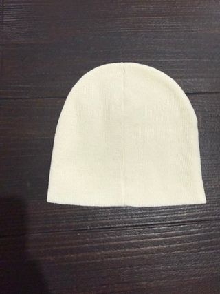 Berretto lana  bianco