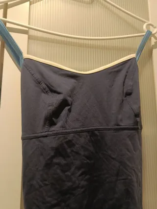 Bañador premamá talla 42 azul