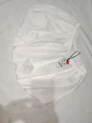 Falda Lefties Blanca Talla M