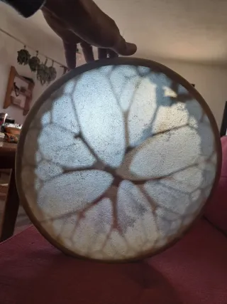 Tambor chamánico artesanal