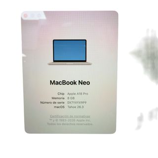 MacBook Neo 8GB 512GB