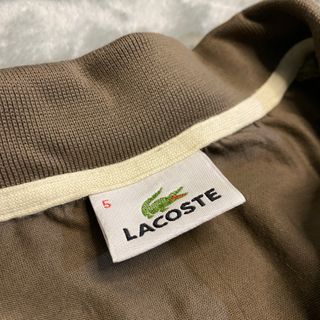 Polo Lacoste Talla M Rayas Verdes