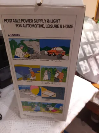 Power Tank: Arrancador y Luz