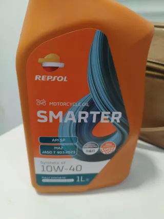 Batería Moto BTX7A SLA + Aceite Repsol 10W-40