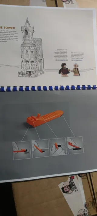 Instrucciones Lego El Señor de los Anillos