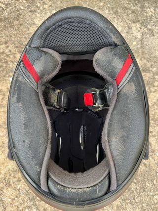 Casco SHOEI integral negro mate/rojo + Pinlock