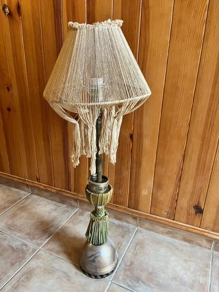 Lámpara de pie estilo bohemio