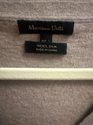 Jersey Massimo Dutti Lana y Seda