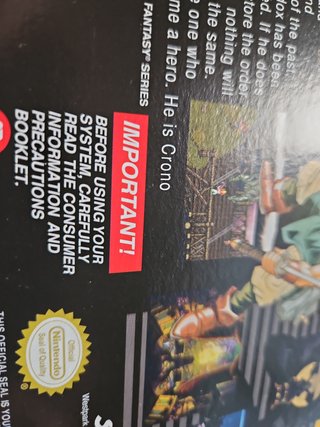 Chrono Trigger SNES (Super Nintendo)
