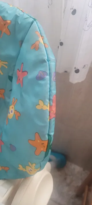 Trona de bebé con estampado marino
