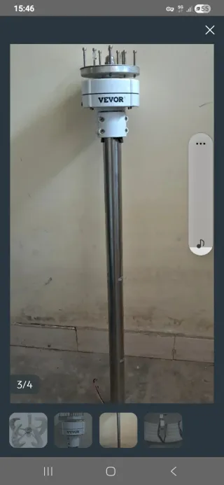 Generador Eólico VEVOR 12V 400W