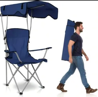 Silla de camping plegable