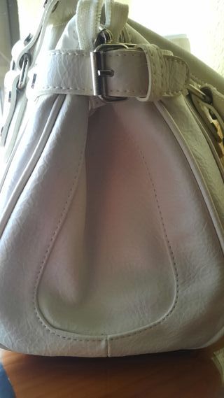 Bolso blanco polipiel