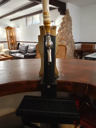 Grifo de Cerveza Tennent's de Escocia. Uso domésti