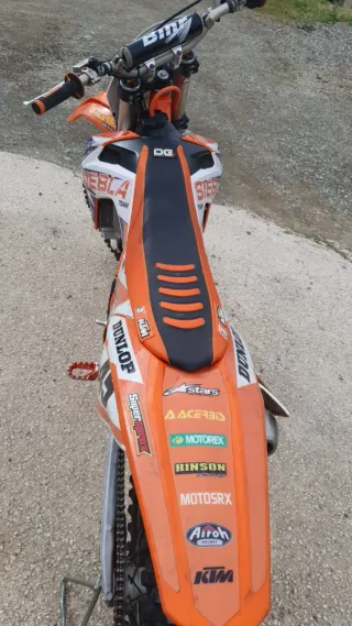 KTM SX 125 Motocross Naranja/Blanca