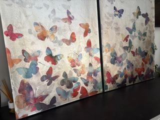 Preciosos cuadros decorativos mariposas