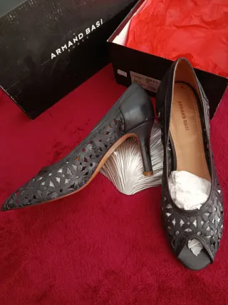 Zapatos Armand Basi Piel Negros Talla 41
