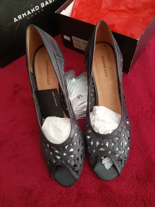 Zapatos Armand Basi Piel Negros Talla 41