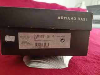 Zapatos Armand Basi Piel Negros Talla 41