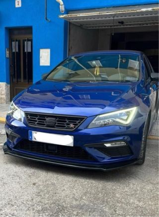 Lip Seat Leon MK3 2012-2016 Negro Piano