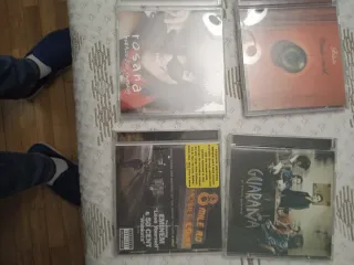 Lote 4 CDs Música Pop Rock Rap Hip Hop