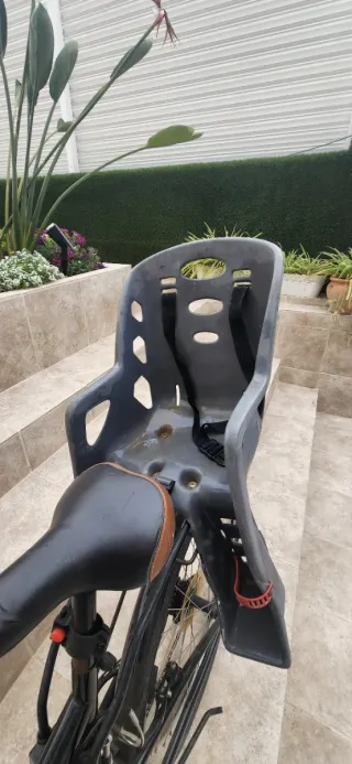 Bicicleta country 26 con silla para bebé