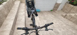 Bicicleta country 26 con silla para bebé