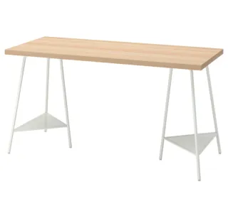 Escritorio Ikea LAGKAPTEN efecto roble