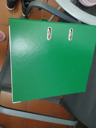 Lote 4 Carpetas Archivadoras Verdes Esselte